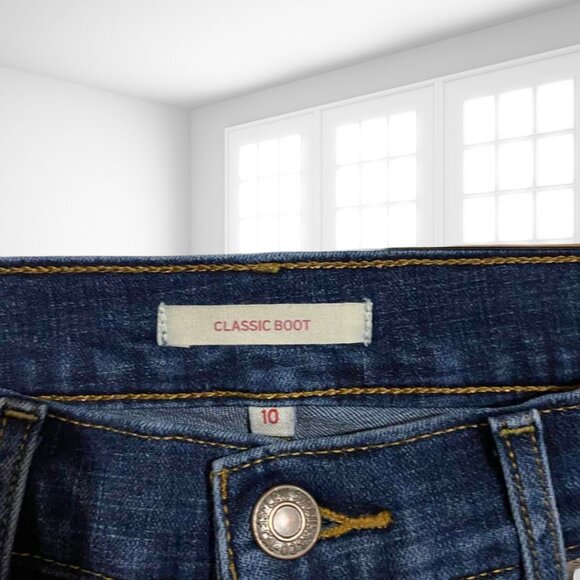Levi's Classic Bootcut Jeans Size 10 Stretch, Comfy and Timeless Style - Picture 7 of 13
